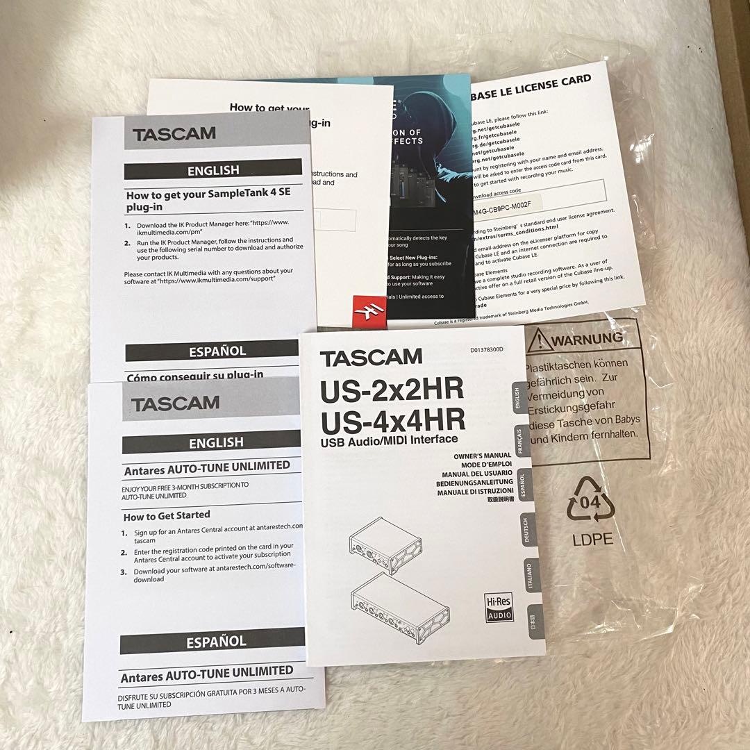 たくと様お取り置き 新品未使用　TASCAM US-4×4 HR