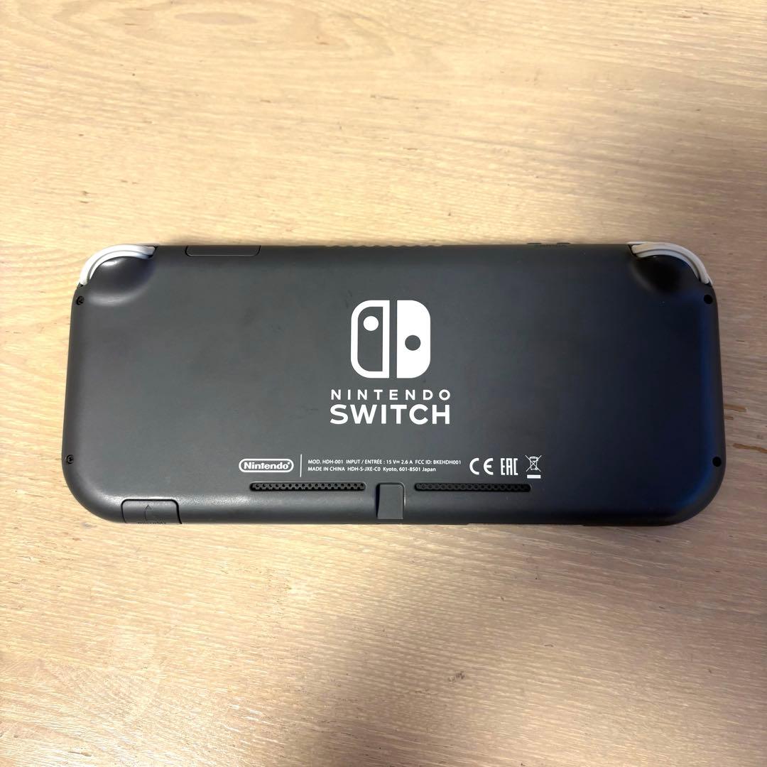 【ジャンク品】Nintendo Switch Lite グレー (箱無し)