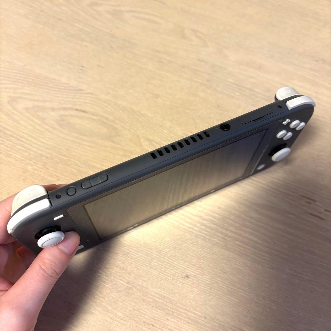 【ジャンク品】Nintendo Switch Lite グレー (箱無し)