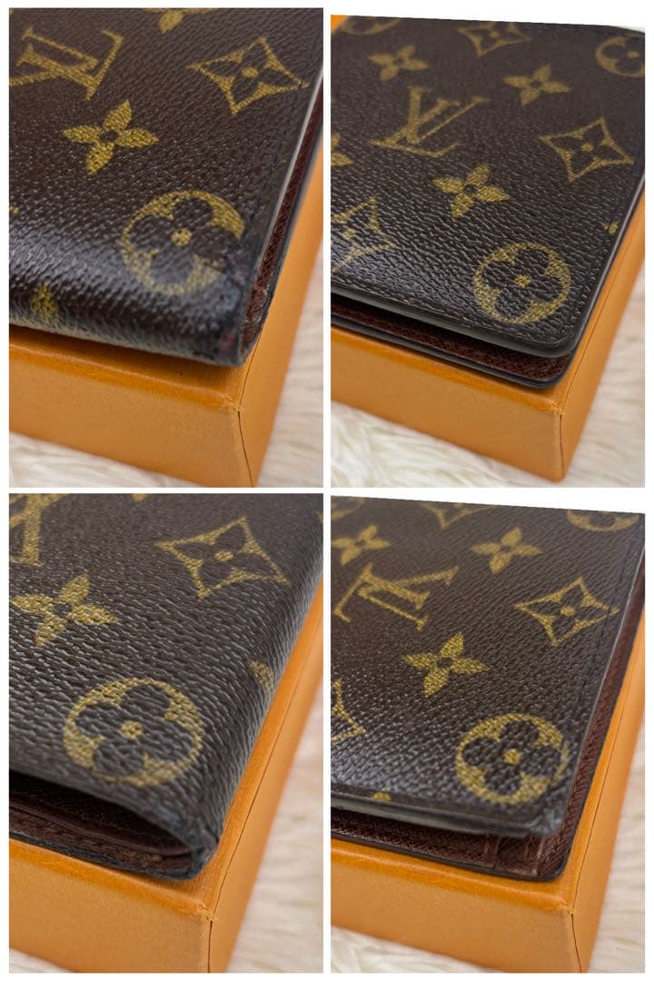 美品！ルイヴィトン モノグラム ポルトビエ カルトクレディ　モネ 二つ折り財布