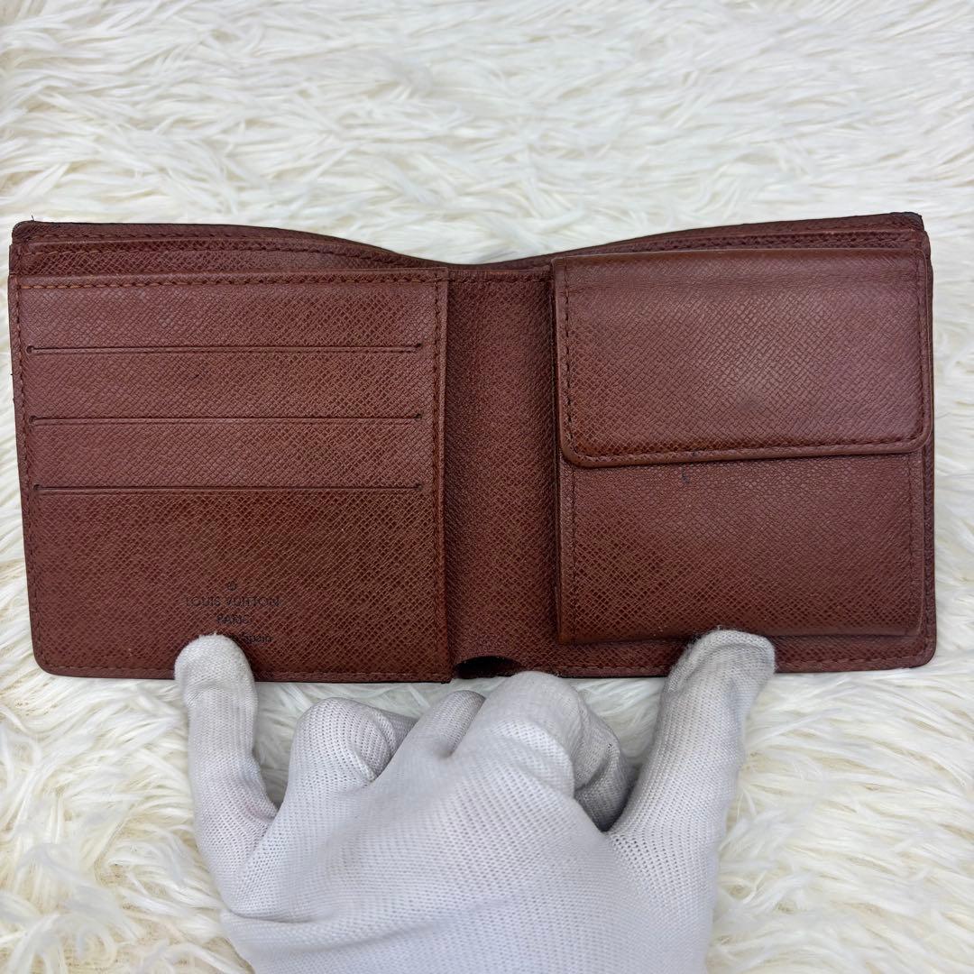 美品！ルイヴィトン モノグラム ポルトビエ カルトクレディ　モネ 二つ折り財布