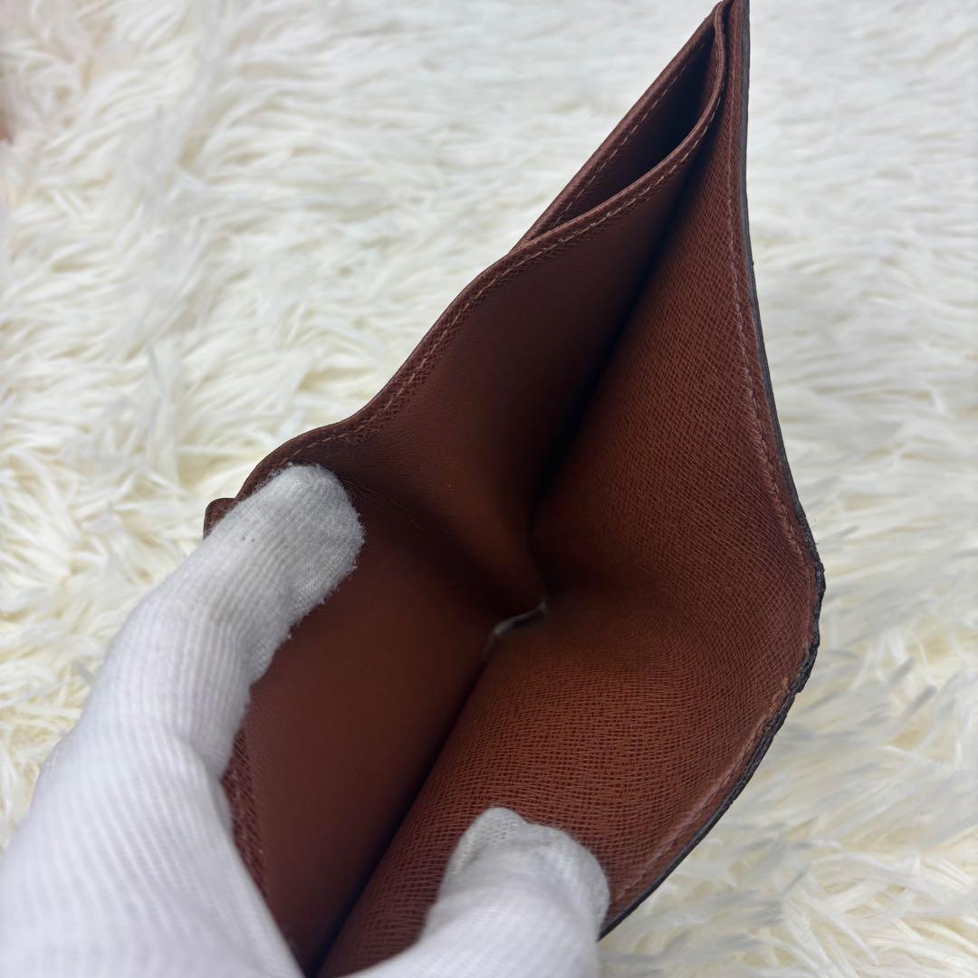美品！ルイヴィトン モノグラム ポルトビエ カルトクレディ　モネ 二つ折り財布