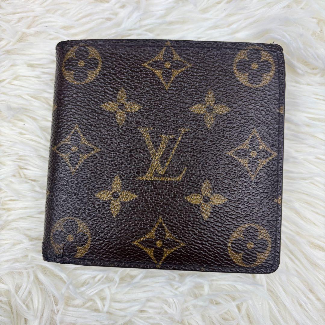 美品！ルイヴィトン モノグラム ポルトビエ カルトクレディ　モネ 二つ折り財布