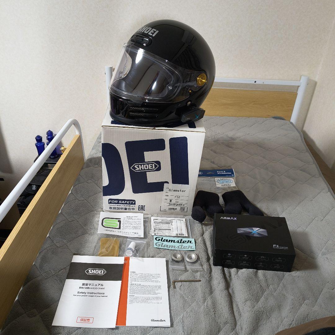 SHOEI グラムスター　美品　フルフェイスヘルメット ブラック