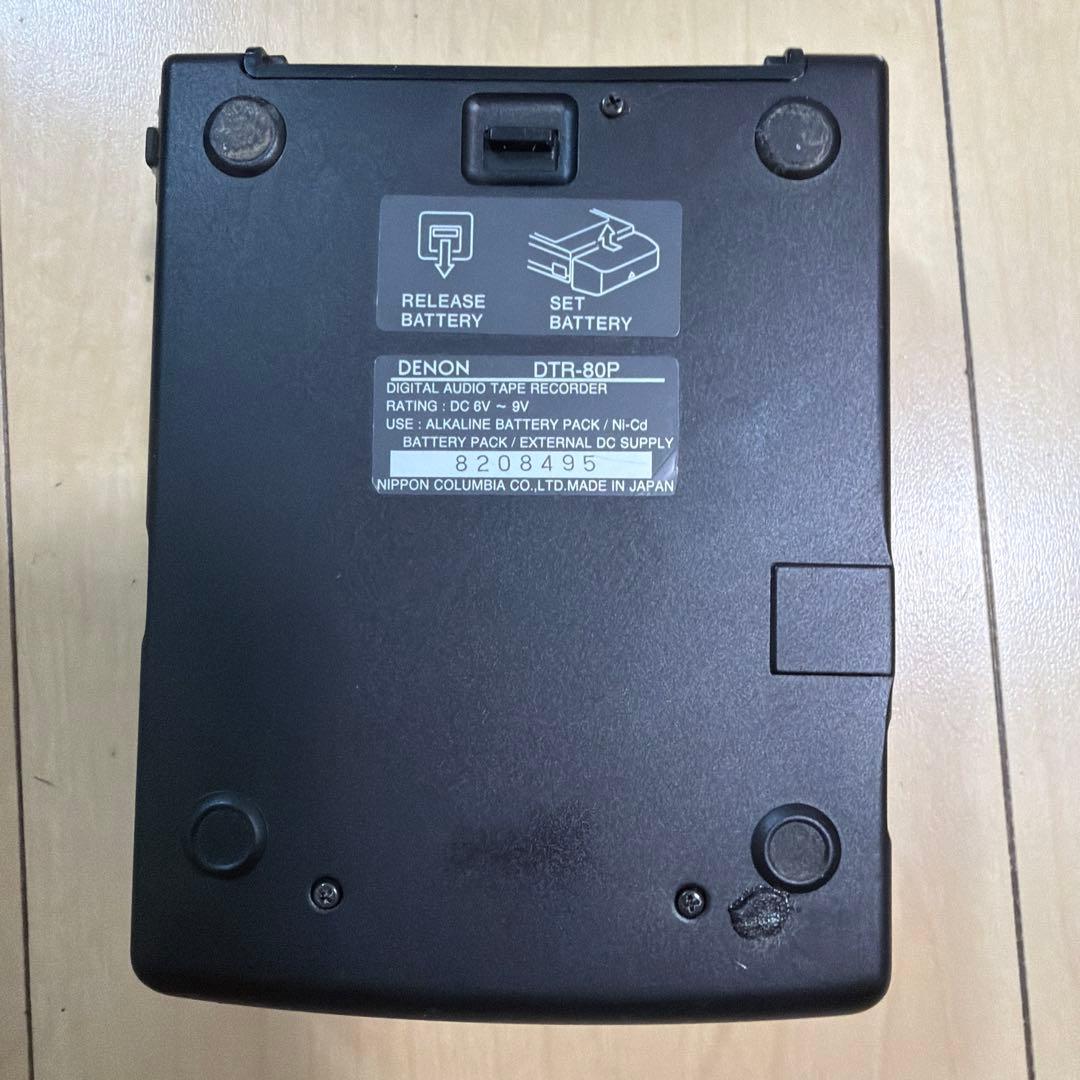【ジャンク】DENON DTR-80P デジタルオーディオテープレコーダー