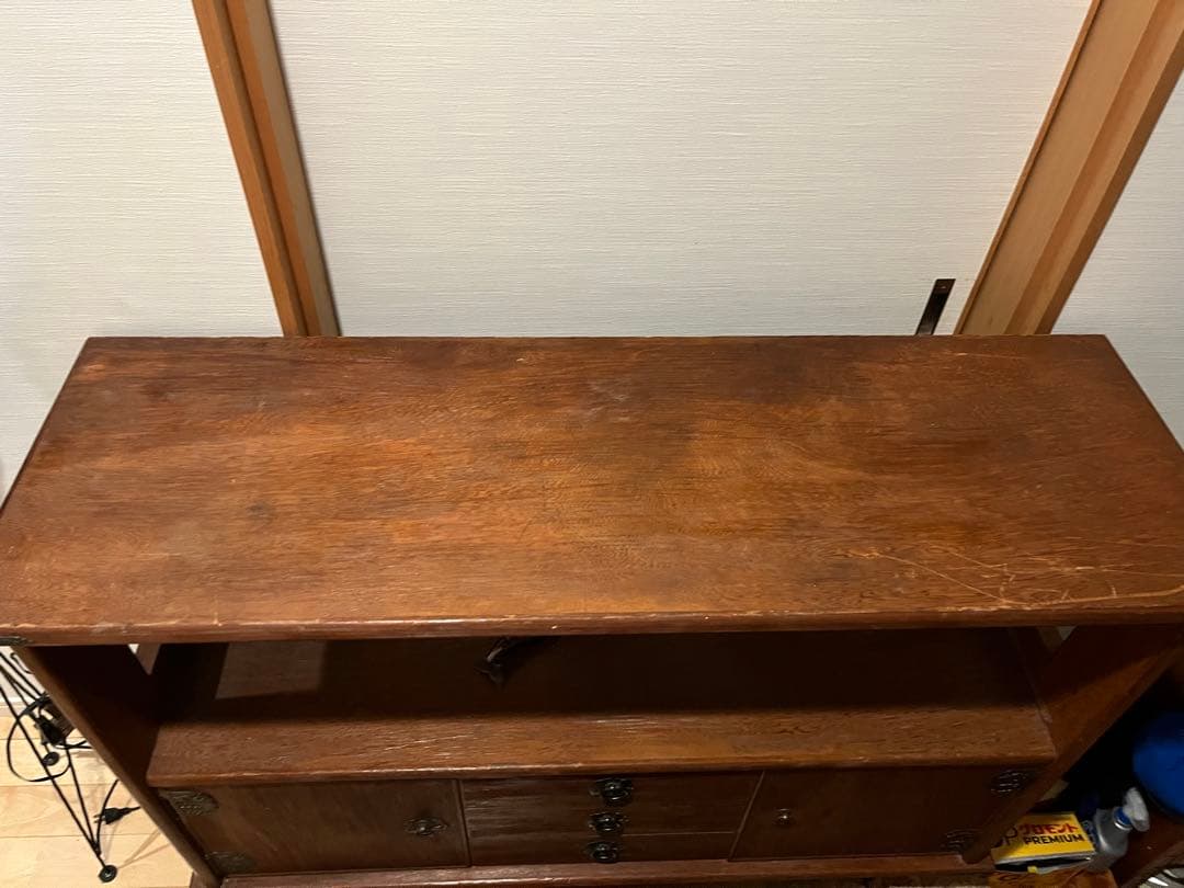 世界遺産　屋久杉　飾り棚アンティーク家具ビンテージ箪笥