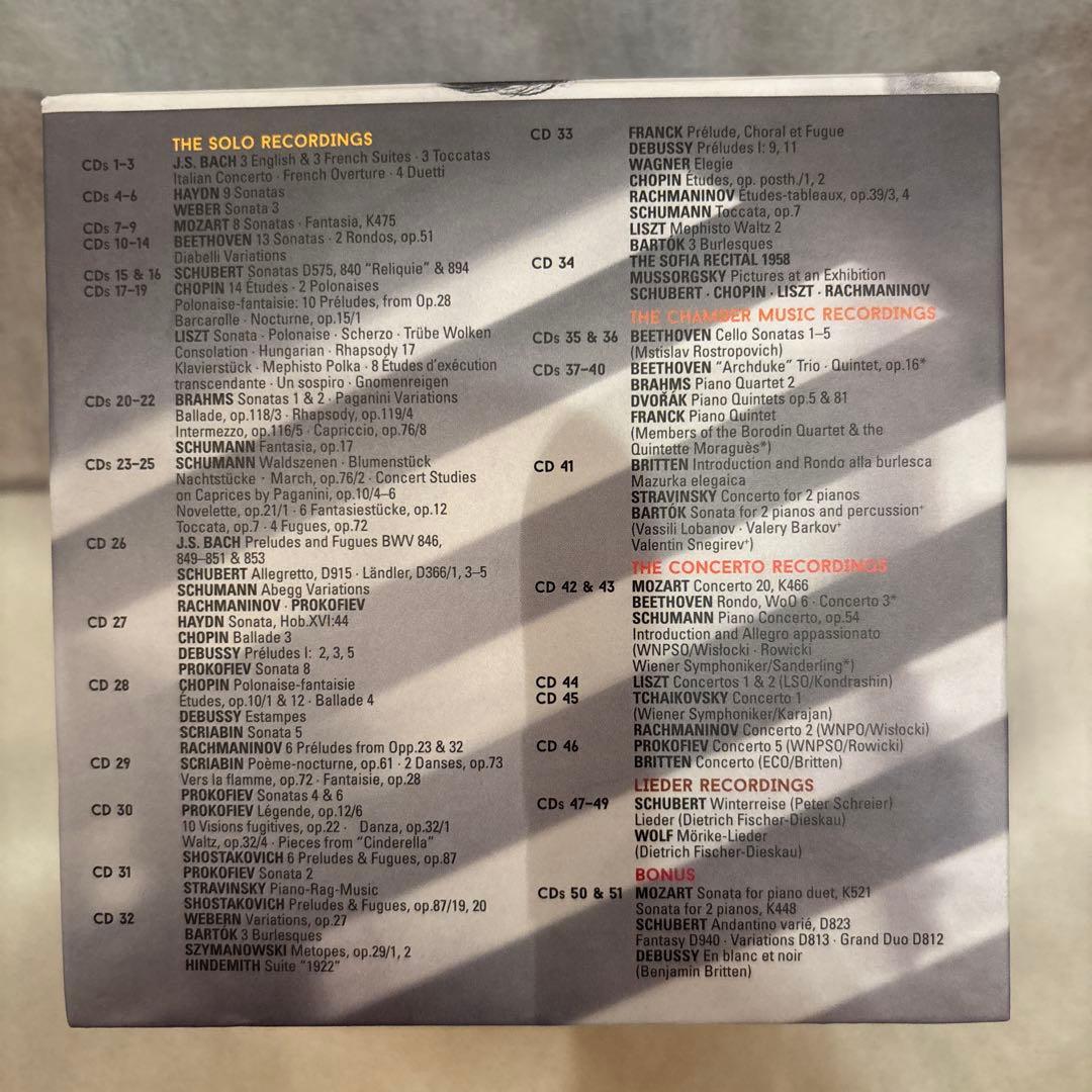 クラシック 161. SVIATOSLAV RICHTER: COMPLETE DECCA