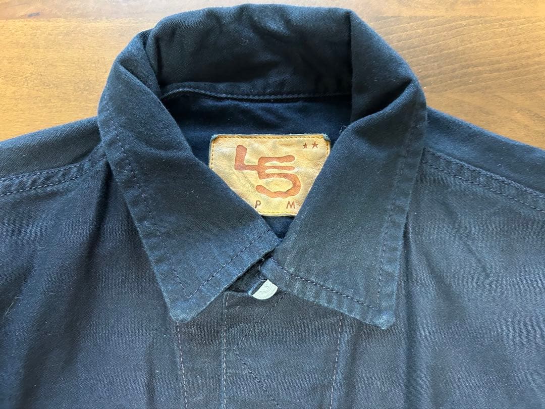 おこめサテンの908山比古比女ジャン(インディゴ)