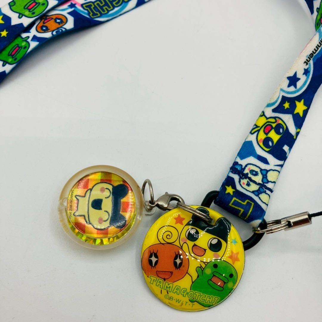 【動作確認済み】たまごっち Tamagotchi iD ブルー 本体　ストラップ