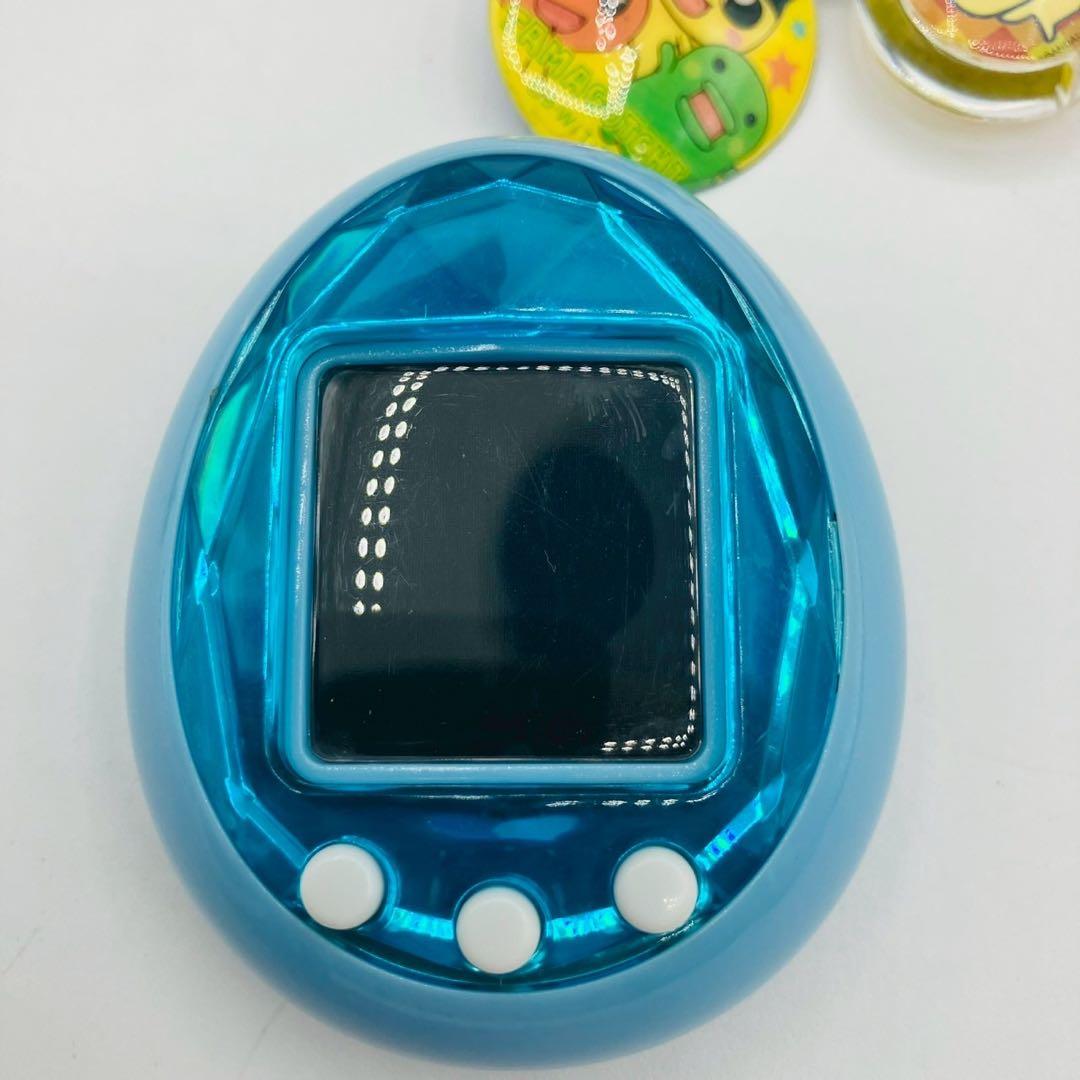 【動作確認済み】たまごっち Tamagotchi iD ブルー 本体　ストラップ