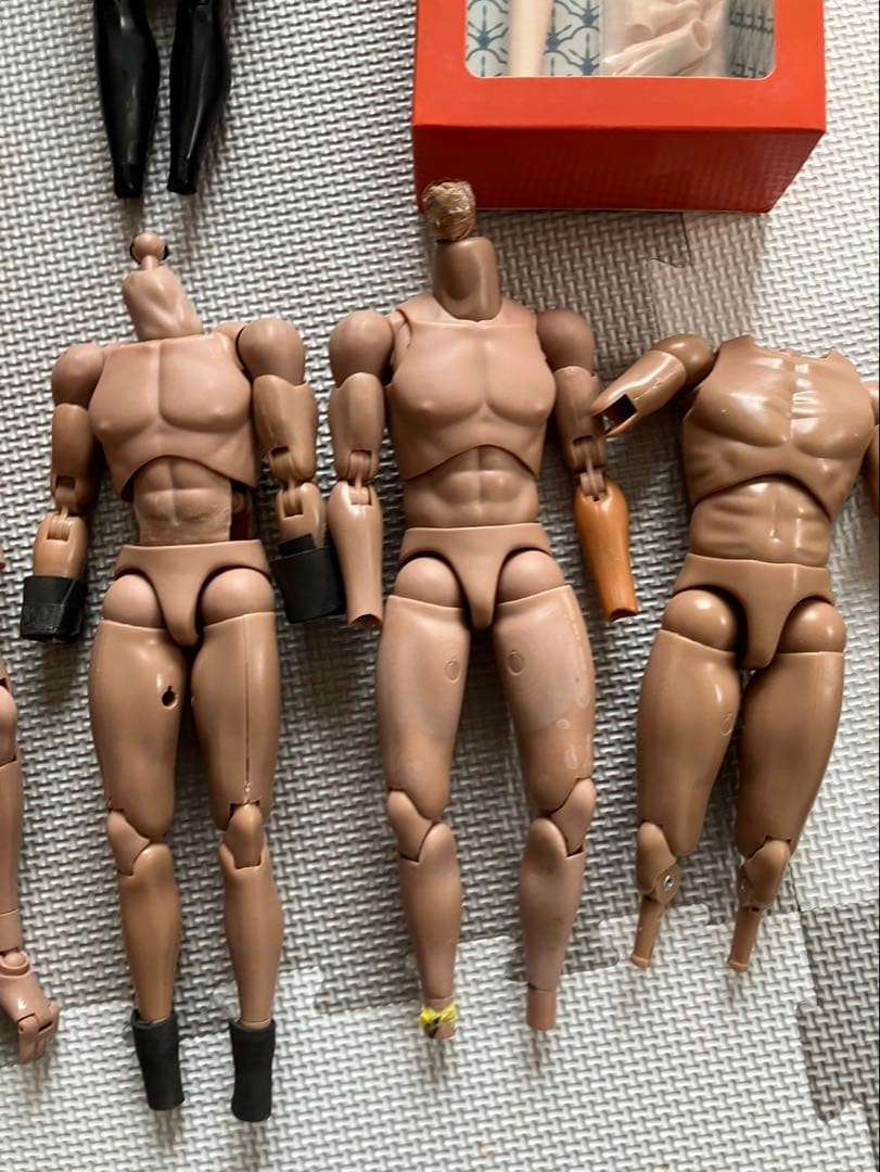 1/6 12インチ フィギュア　7体セット　さジャンク③