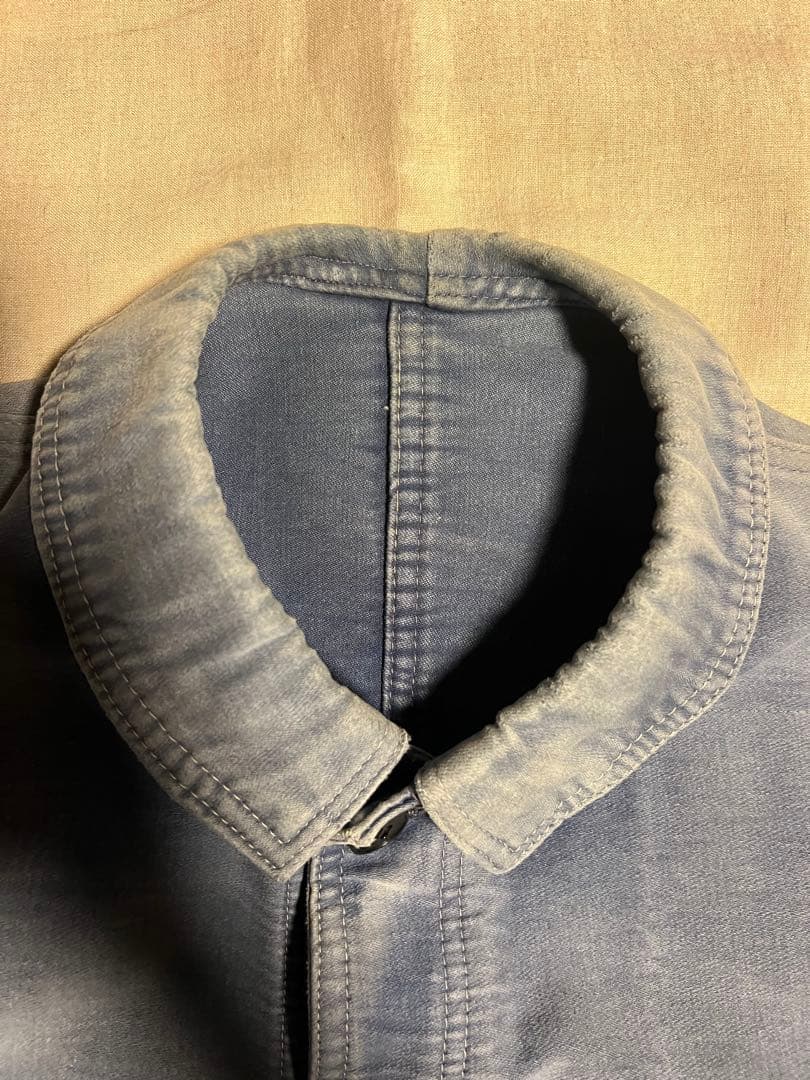 ぽ*る様 40s 50s フランス モールスキン カバーオール ヴィンテージ