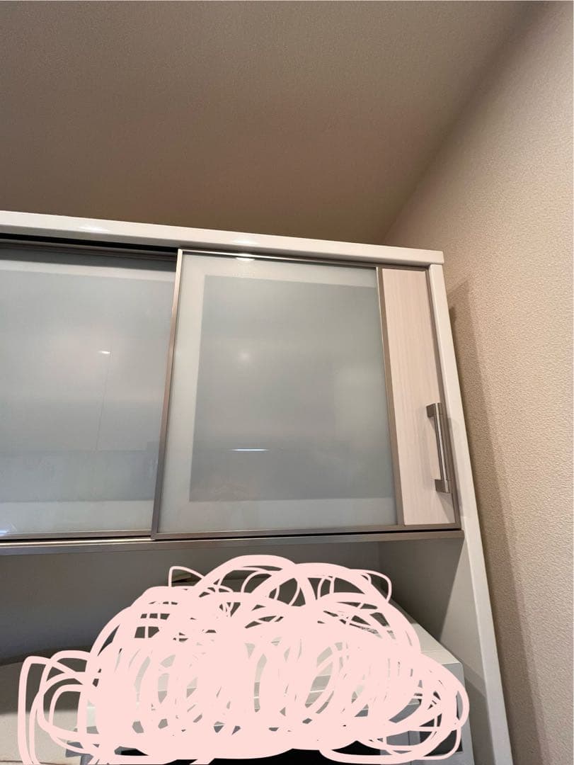 Shaq34　ニトリ　食器棚　カップボード