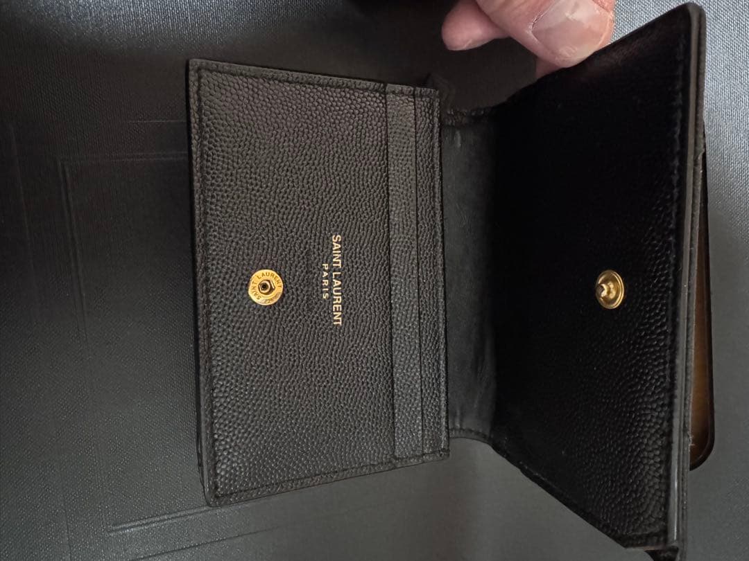 SAINT LAURENTYSL サンローラン モノグラム オリガミ 二つ折り