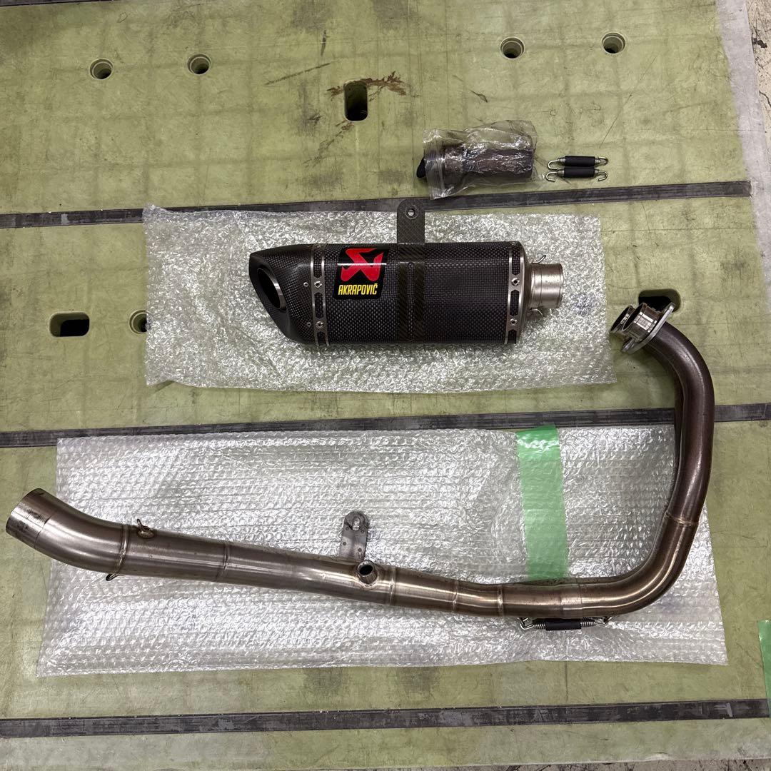 YAMAHA yzf-r25 アクラポビッチ フルエキ マフラー