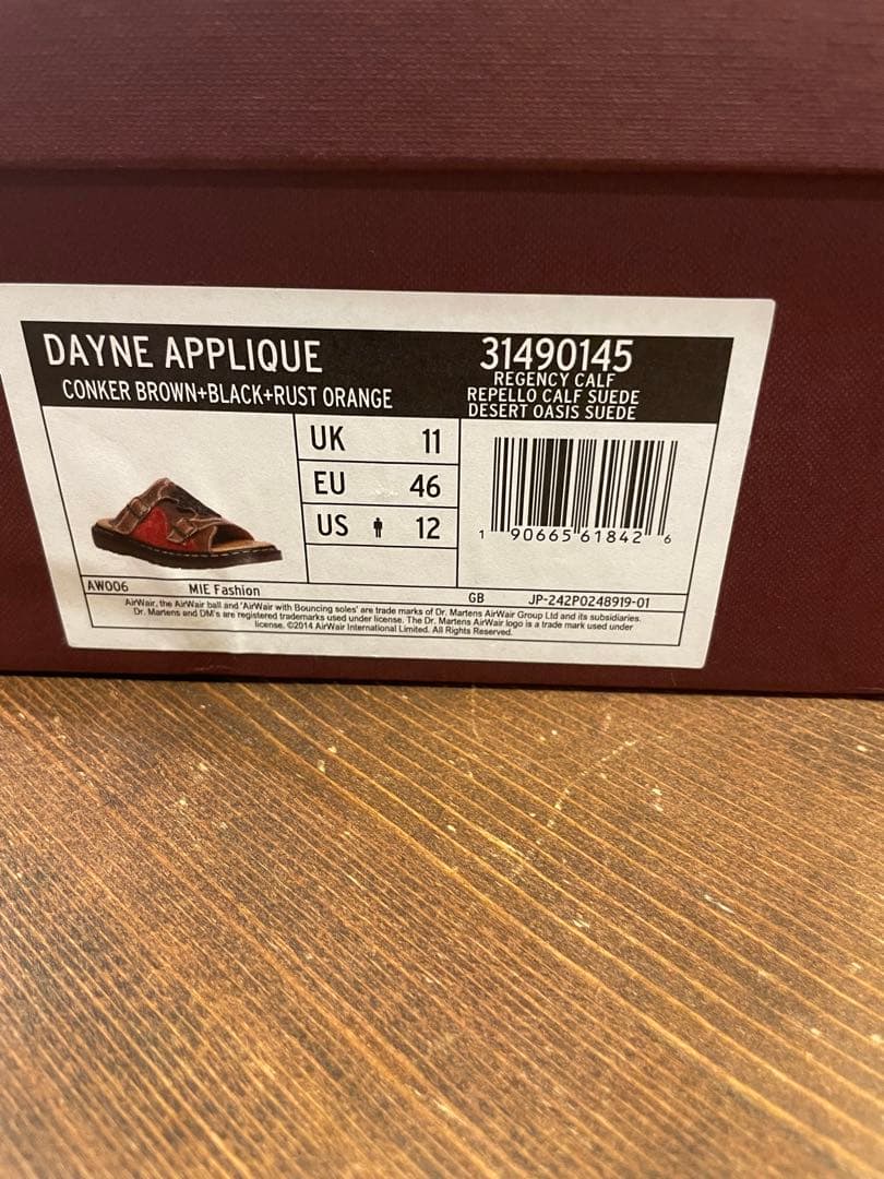 Dr.Martins DAYNE APPLIQUE 美品 UK11 廃盤品