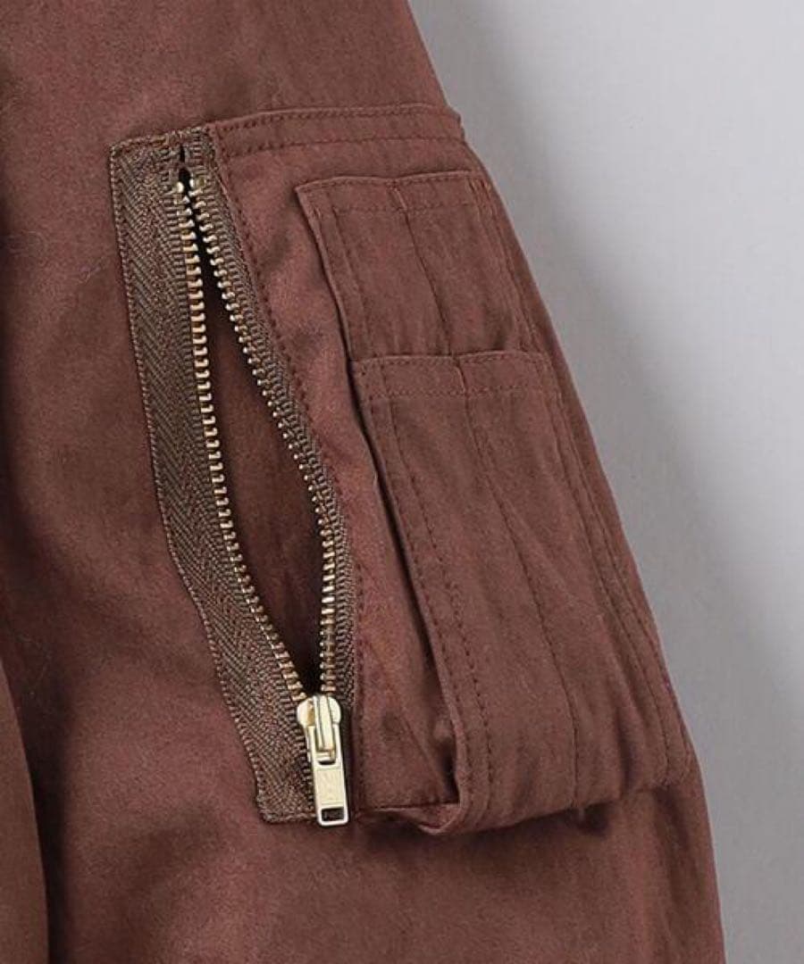 6 ROKU コットンナイロン パディング ジャケット