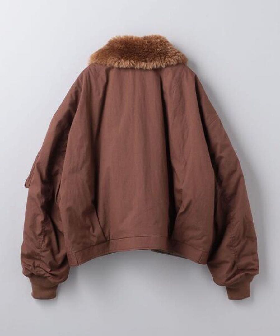 6 ROKU コットンナイロン パディング ジャケット