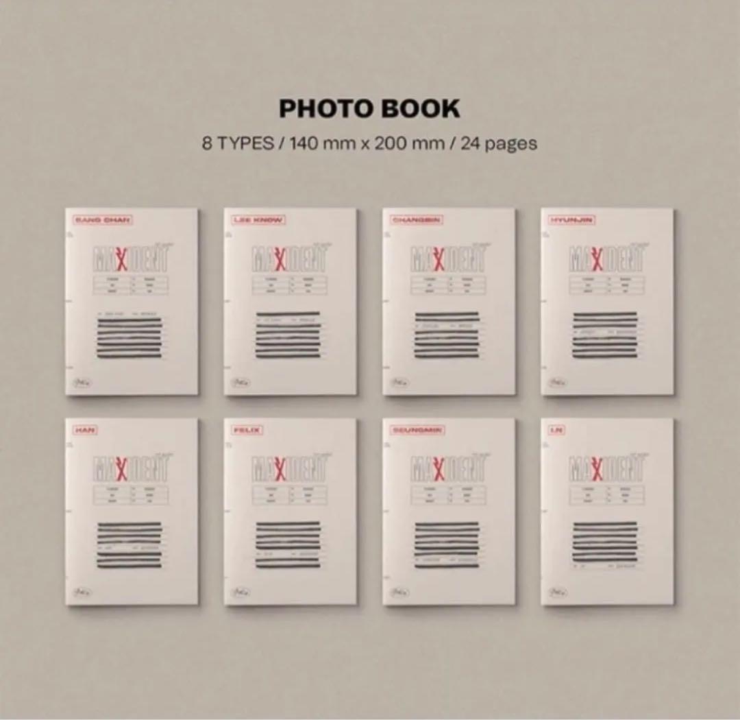 StrayKids maxident case ver. コンプ 全員 未開封