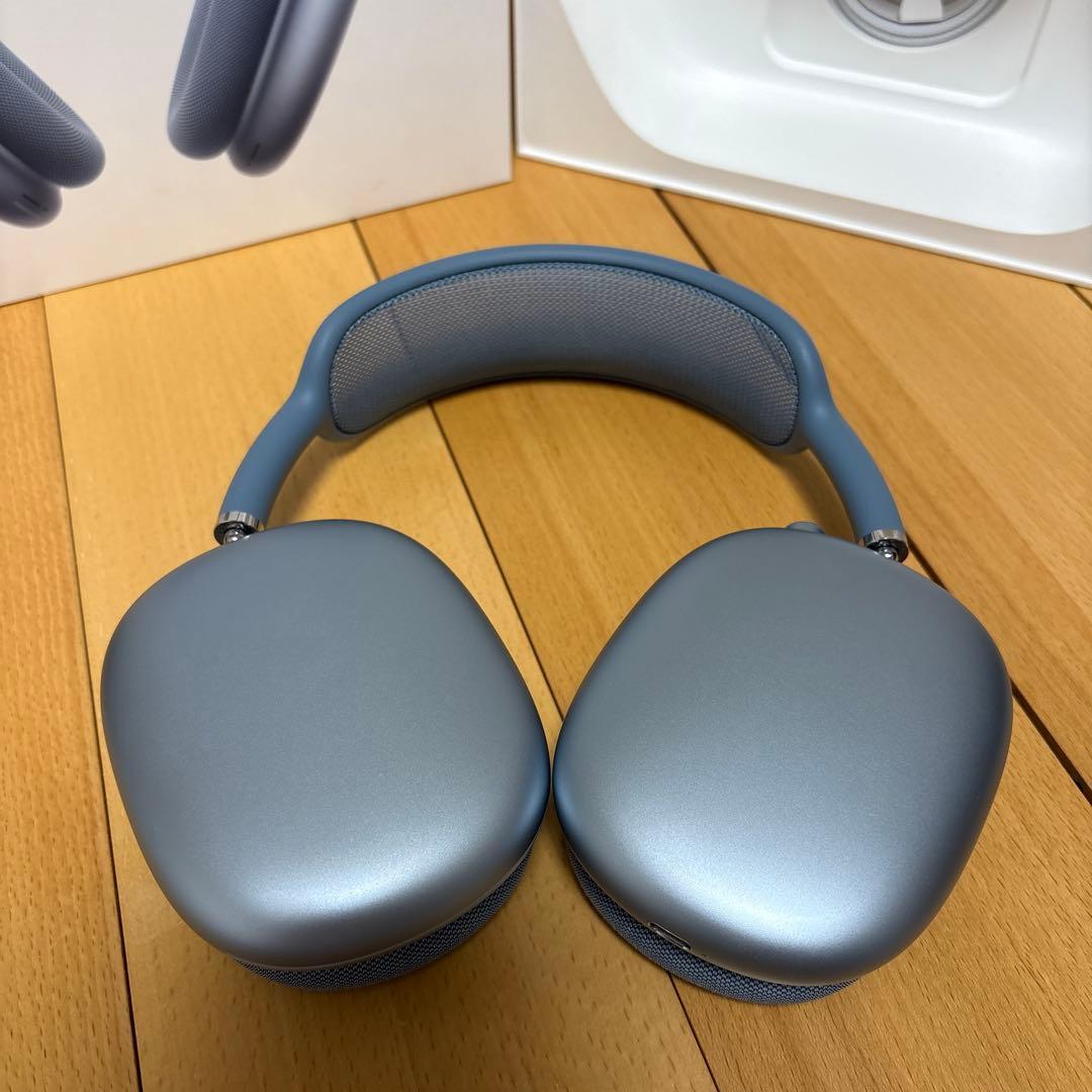 【美品】Apple AirPods Max（第2世代） ブルー Type-C充電