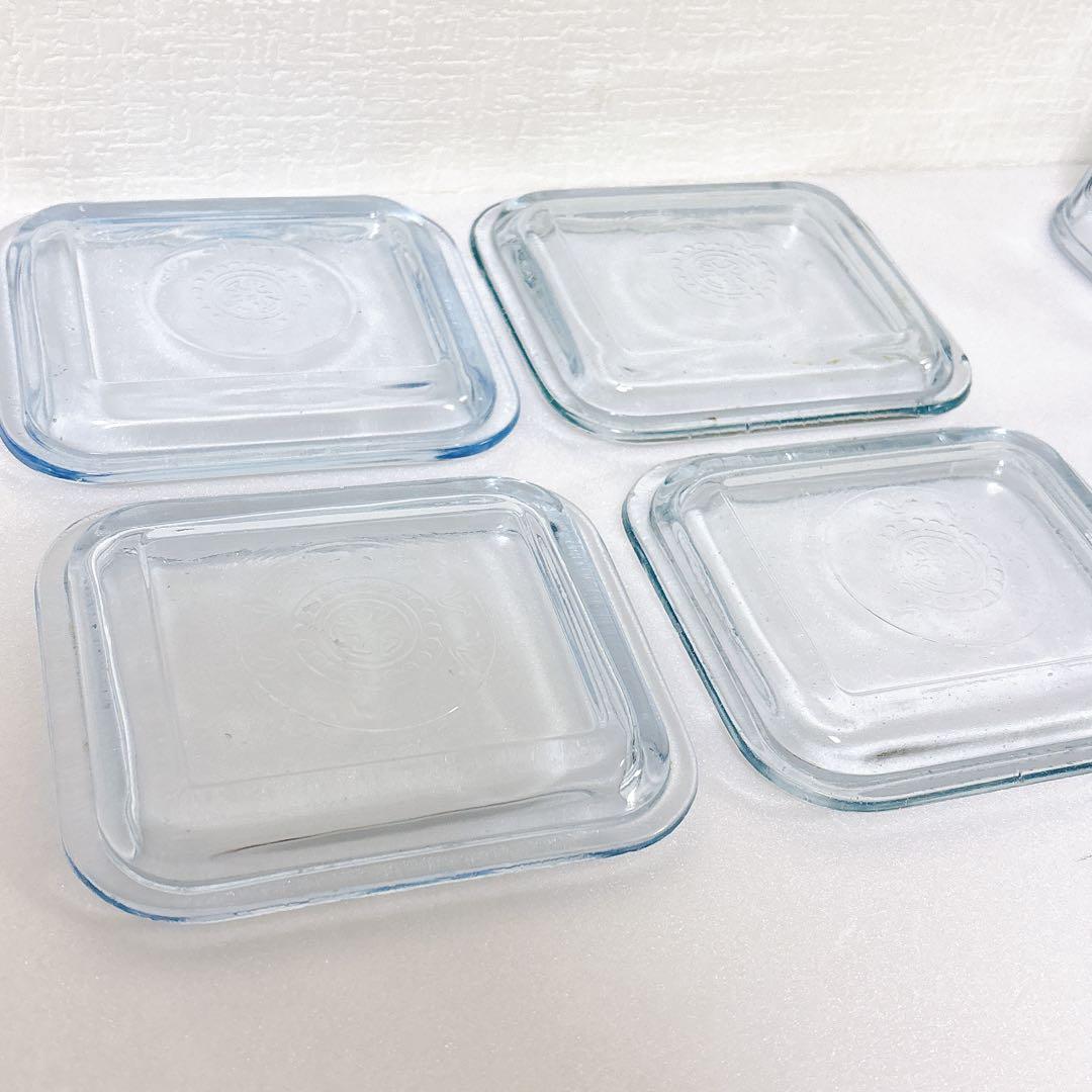 保存容器・ケース 167 Fire King Phelbee Small Ref with Lid