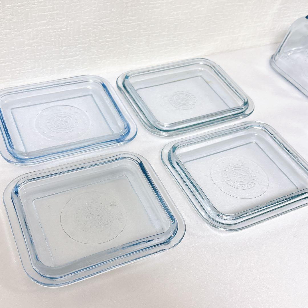 保存容器・ケース 167 Fire King Phelbee Small Ref with Lid