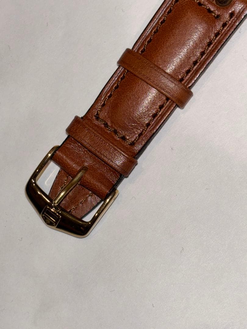 タグホイヤー　セナモデル　純正カーフベルト　新品