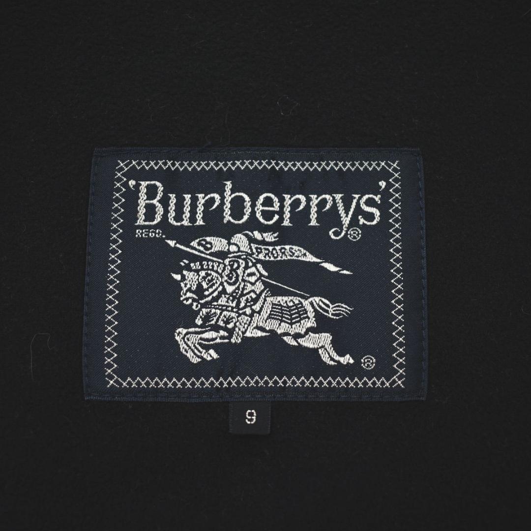 【ノバチェック柄】 90s バーバリー ライナー付き ステンカラーコート 赤 ♪