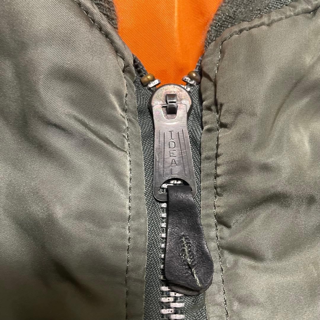 70~80s Alpha アルファ MA-1 アメリカ製 made in USA