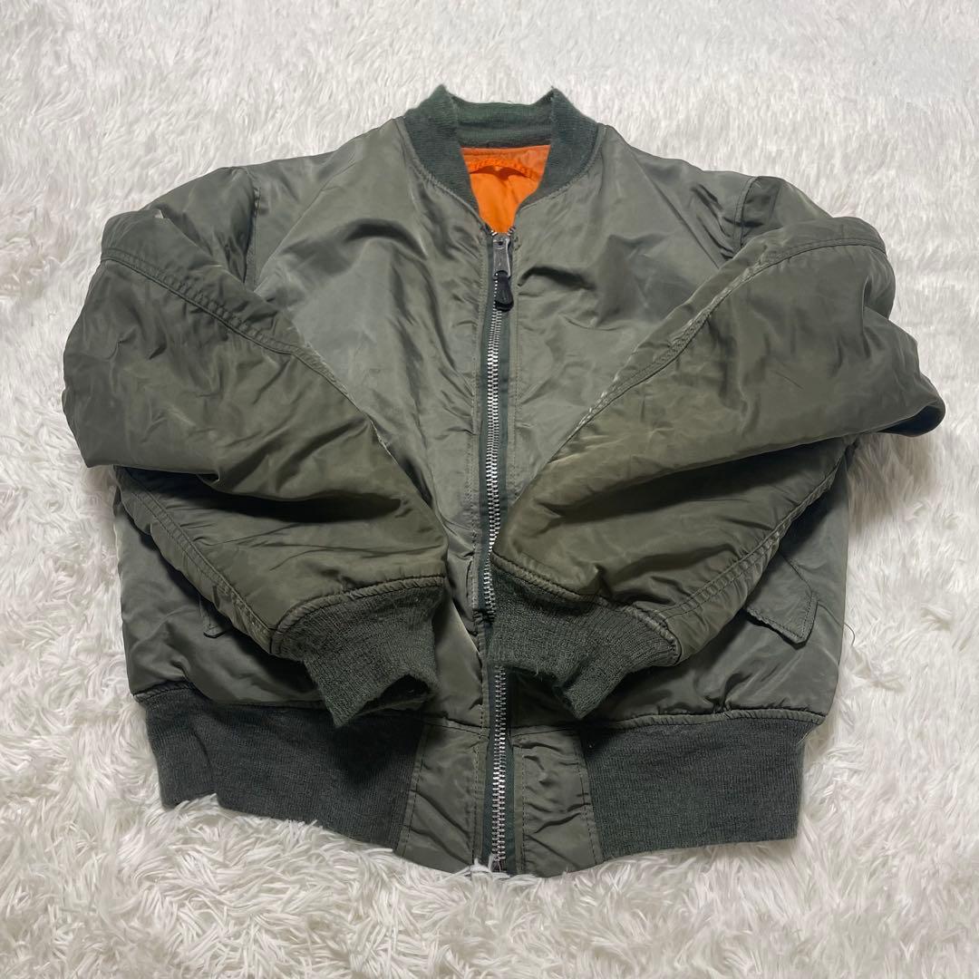 70~80s Alpha アルファ MA-1 アメリカ製 made in USA