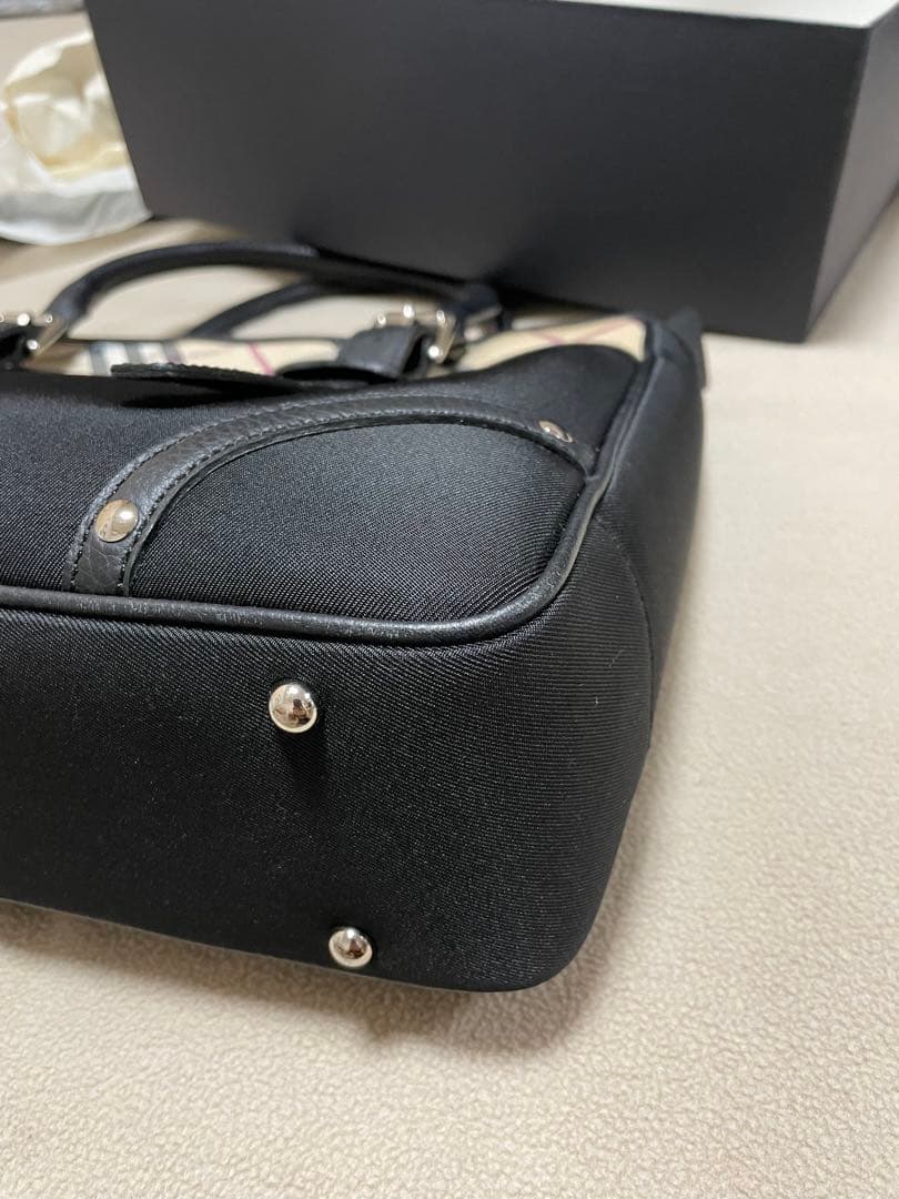 【化粧箱あり】 バーバリー ノバチェック トートバッグ ビジネスバッグ A4可