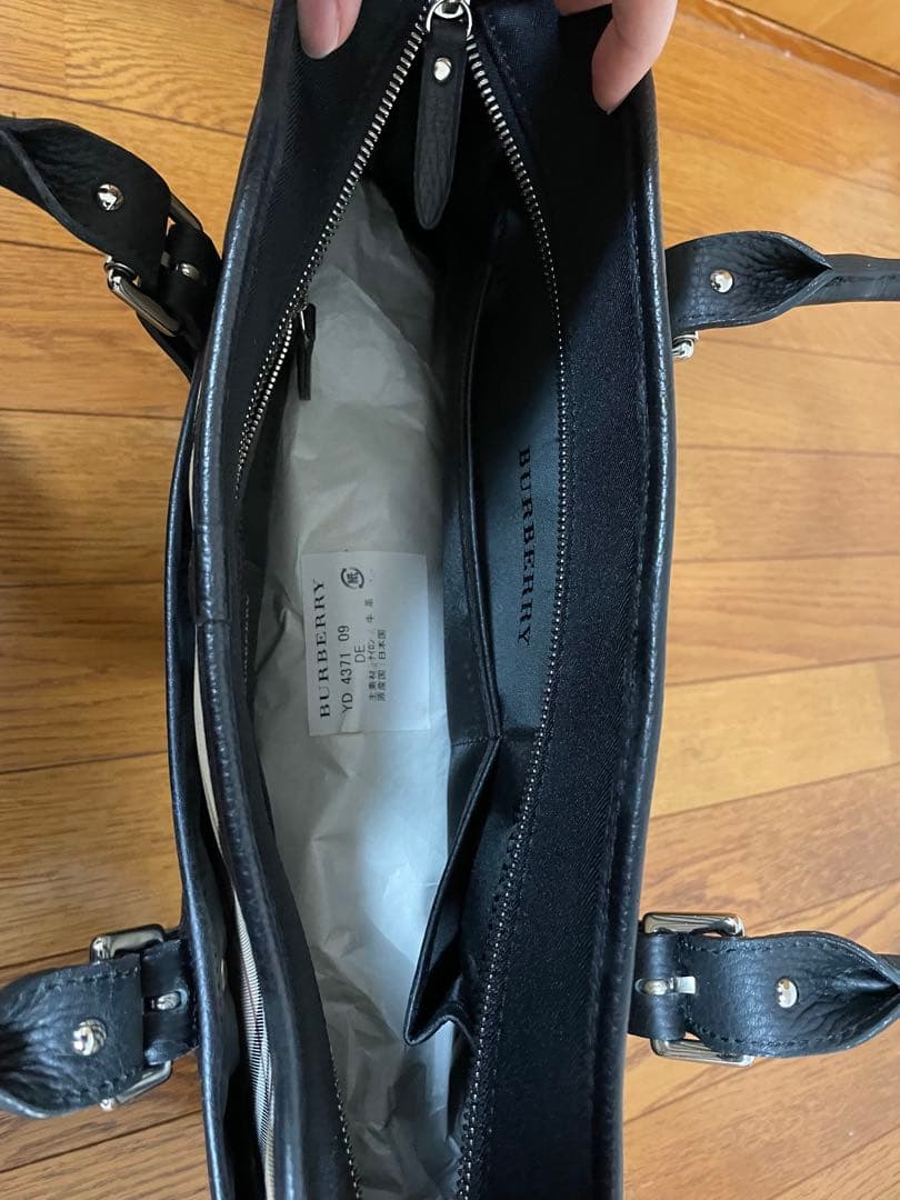 【化粧箱あり】 バーバリー ノバチェック トートバッグ ビジネスバッグ A4可