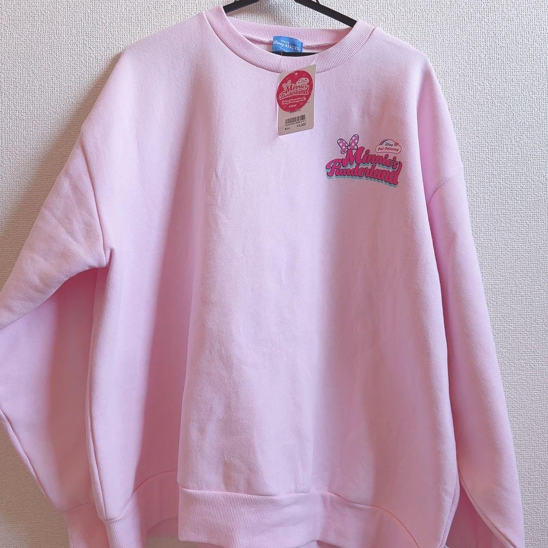 ディズニー パルパルーザ ミニー トレーナー ピンク