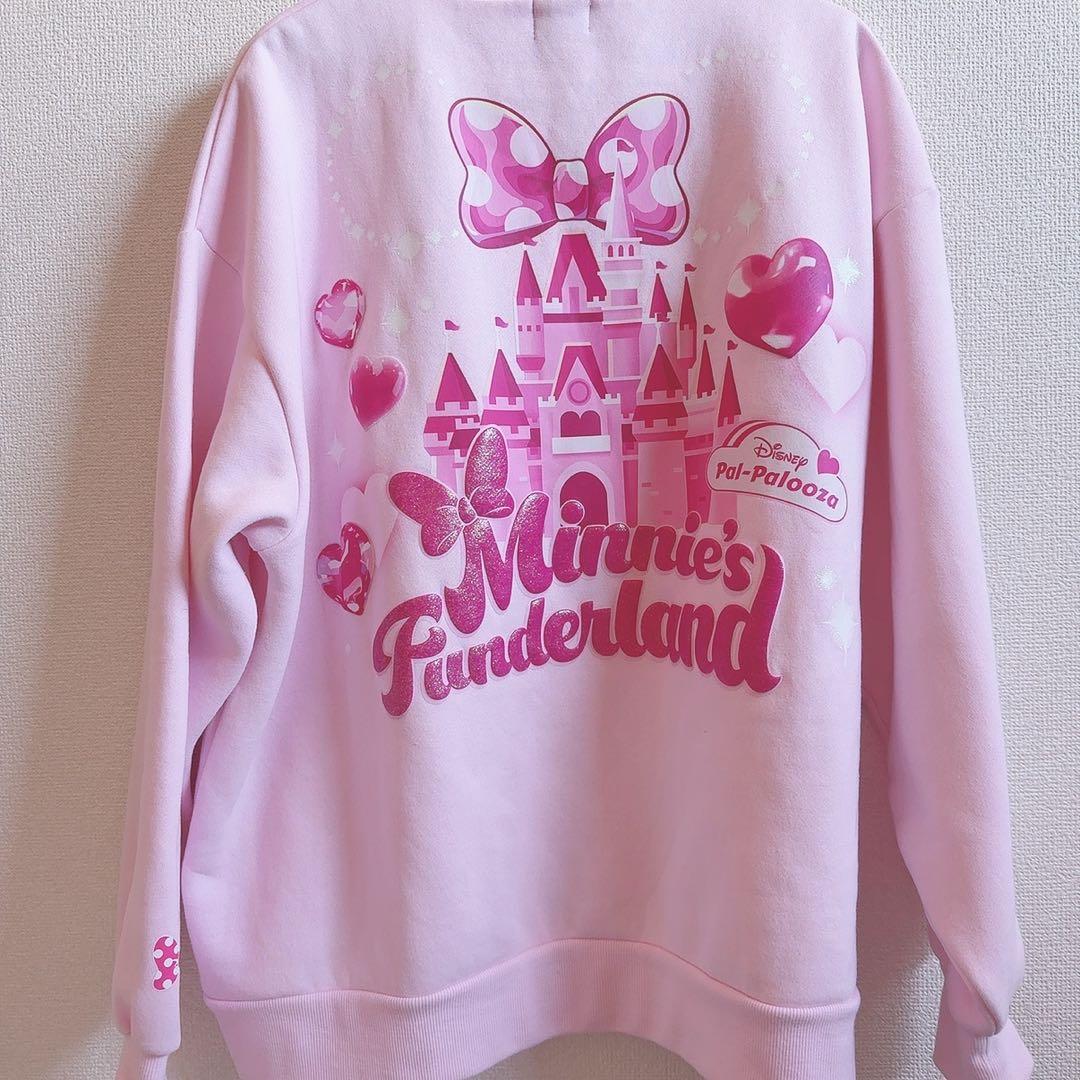 ディズニー パルパルーザ ミニー トレーナー ピンク