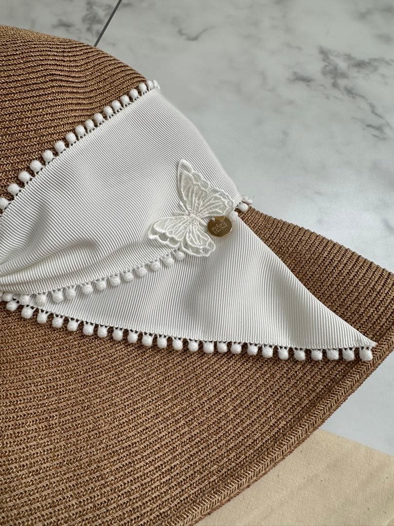 Athena New York♡麦わら帽子 ブラウン