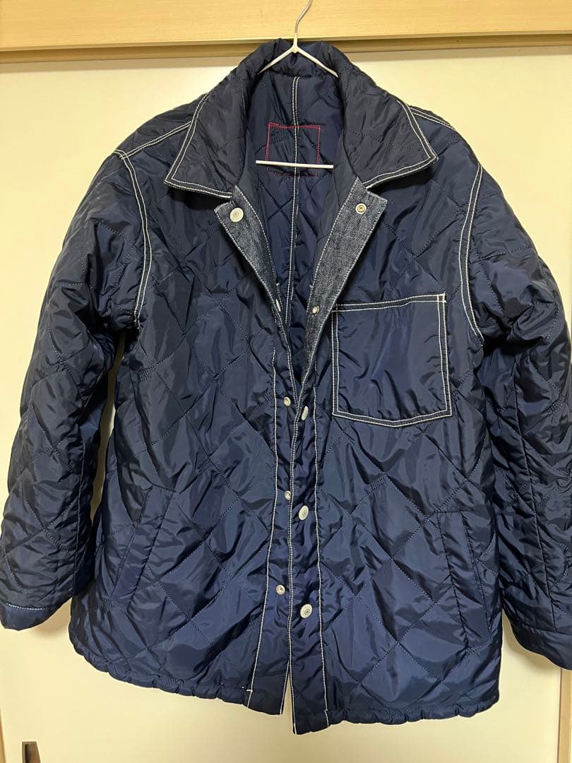 Levi's Red ネイビー キルティングジャケット S