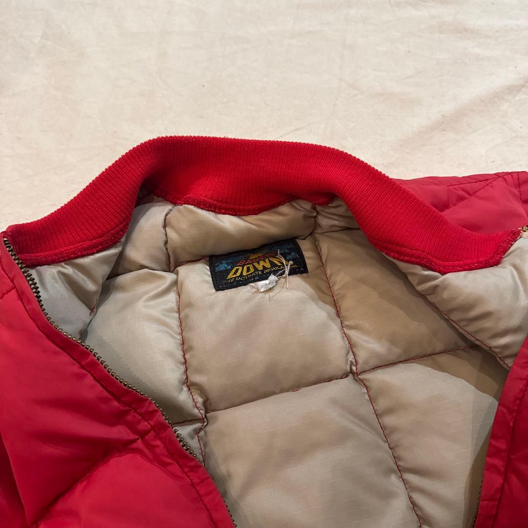 60s VINTAGE EDDIE BAUER ダウンベスト 日の出 40