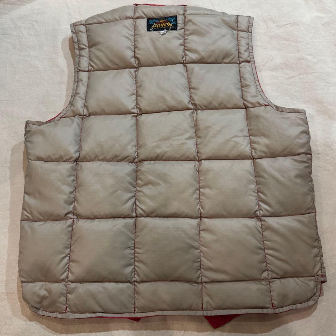 60s VINTAGE EDDIE BAUER ダウンベスト 日の出 40