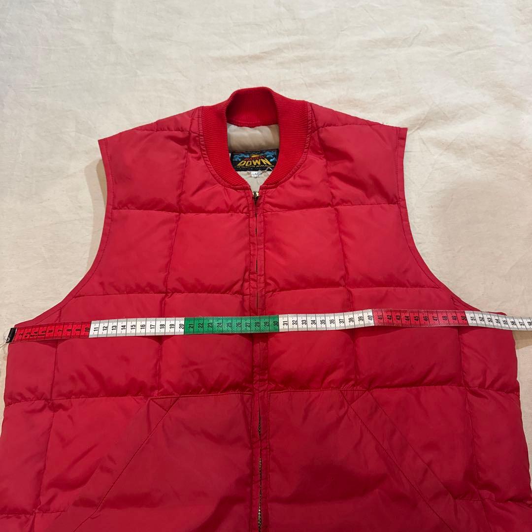 60s VINTAGE EDDIE BAUER ダウンベスト 日の出 40