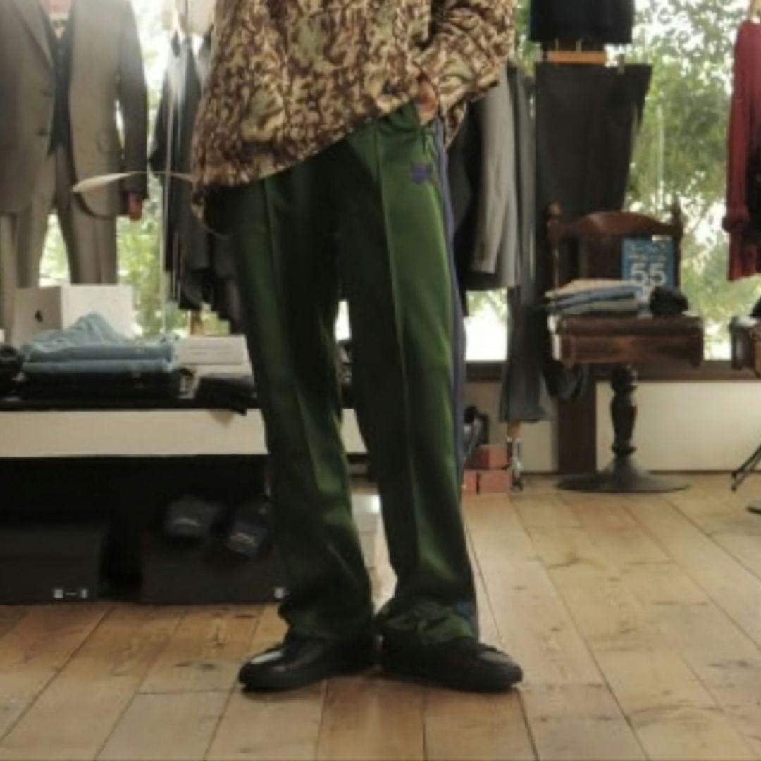 NEEDLES ns246 ネイビー トラックパンツ