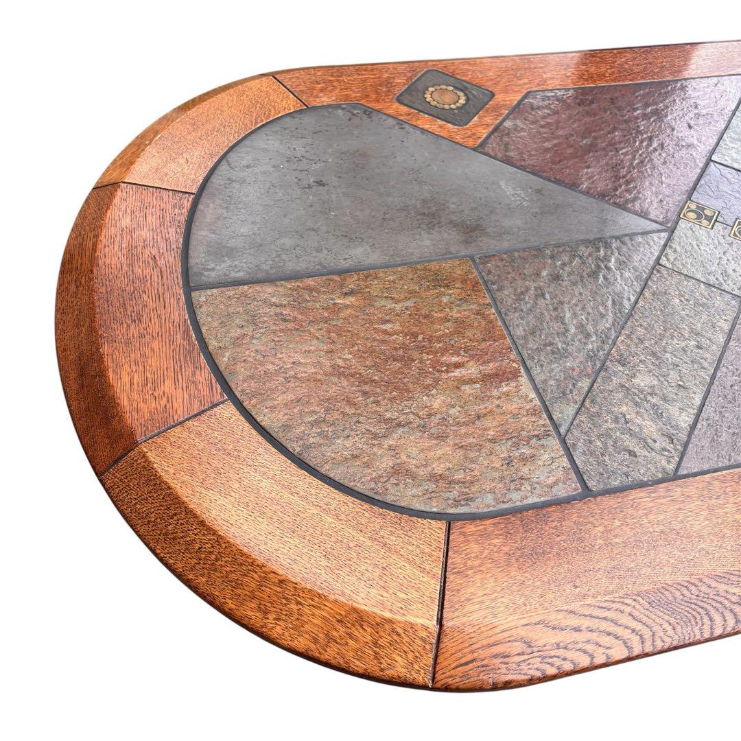 塩おにぎり様向け　希少 デザイン (ポールキンフマ) モザイクアートテーブル