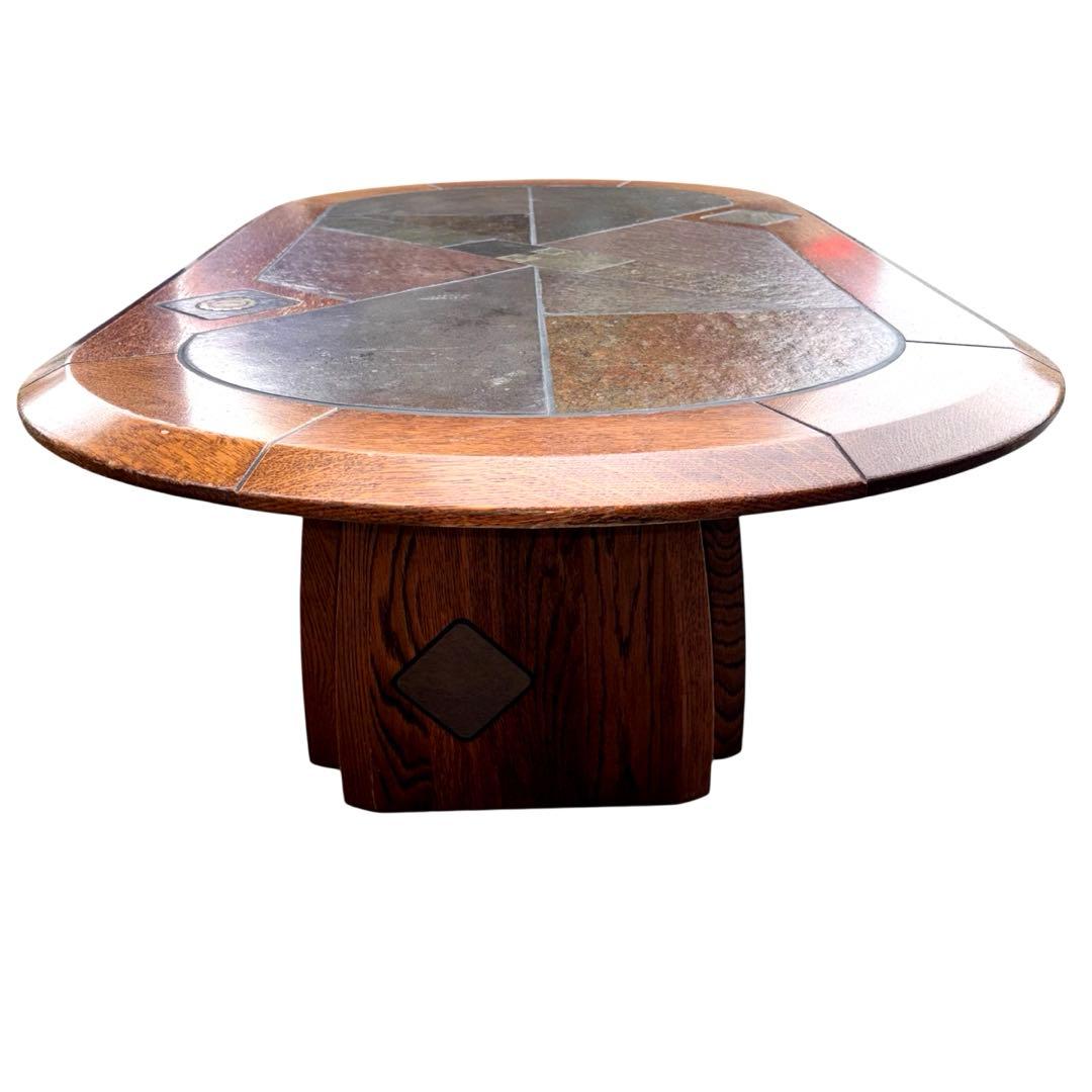 塩おにぎり様向け　希少 デザイン (ポールキンフマ) モザイクアートテーブル