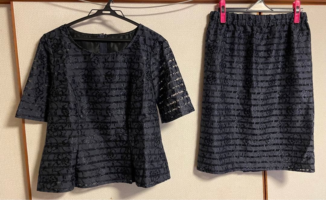 美品★洗える！4点セット スーツセット ジャケット スカート ブラウス
