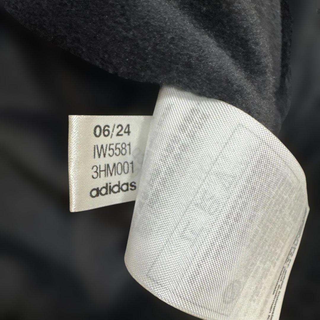 【タイムセール】adidasアディブレイクベロア重盛 黒 トラックジャケット M