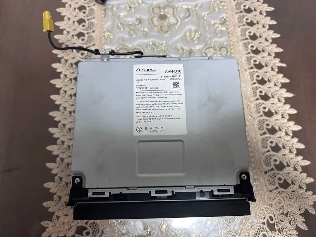 ECLIPSE AVN-D10 カーナビ 7インチ2019年