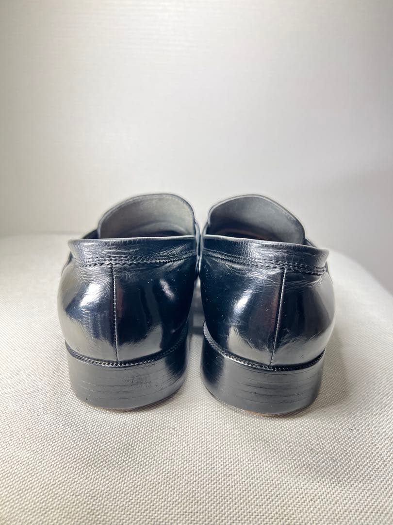 【美品/レア】Yves Saint Laurent ブラック タッセルローファー