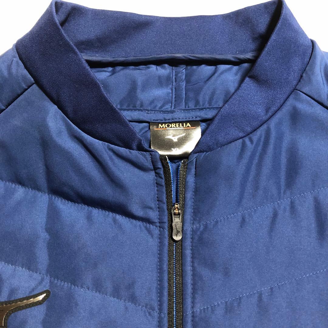 Mizuno ミズノ　モレリア　ウォーマー　ネイビー　上下セットXL美品