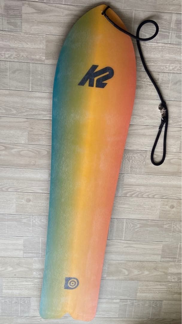 K2雪板ツリースプリッター136オレンジグラデーション　数回使用