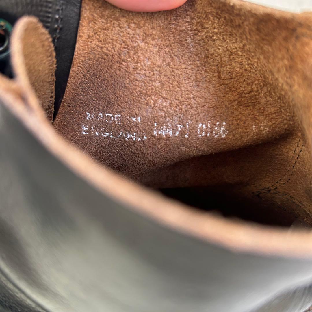 SOLOVAIR 6 EYE DERBY BOOTS UK10 英国製