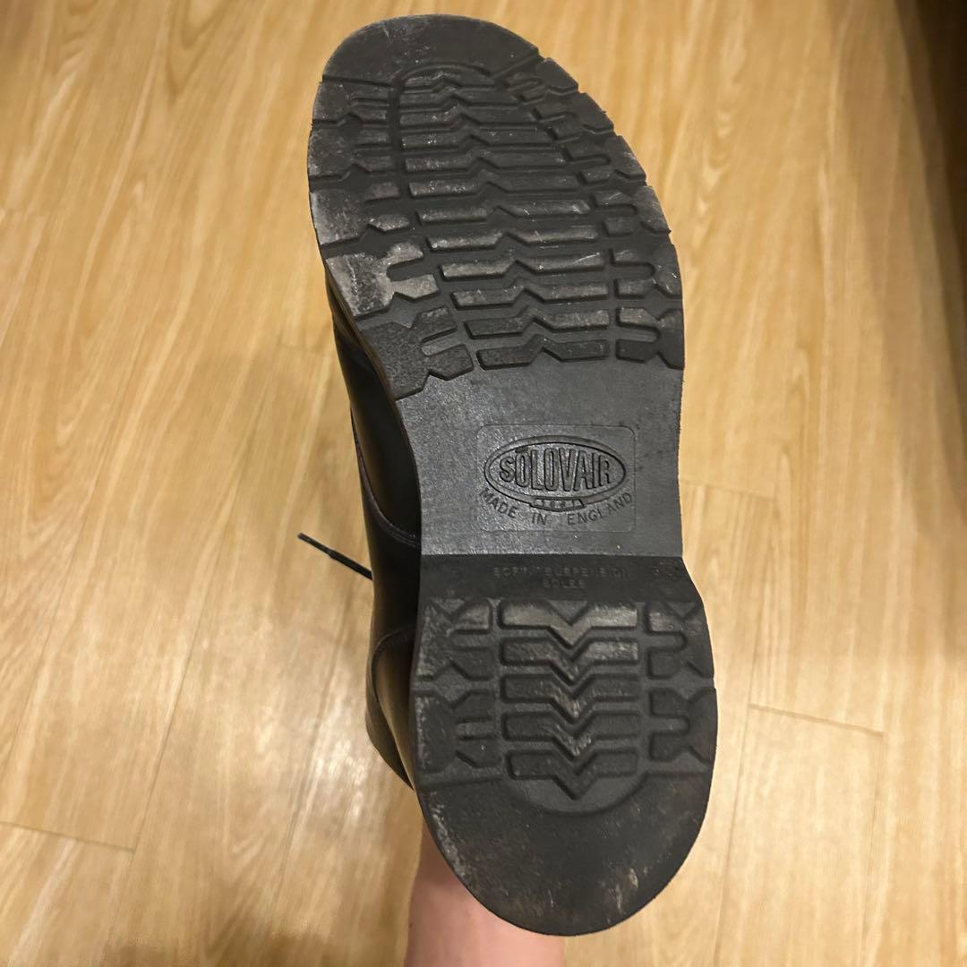 SOLOVAIR 6 EYE DERBY BOOTS UK10 英国製